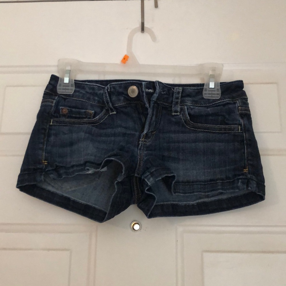 American Eagle stretch jean shorts!